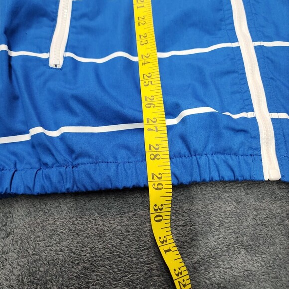 Ecko Unltd Men's Blue Striped Hooded Jacket Full Zip Urban Surf Size L - Picture 8 of 11